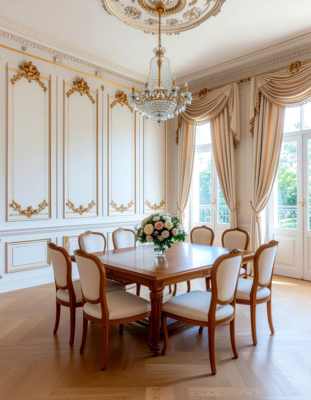 Traditional boiserie dining room - 30 dining room paneling ideas