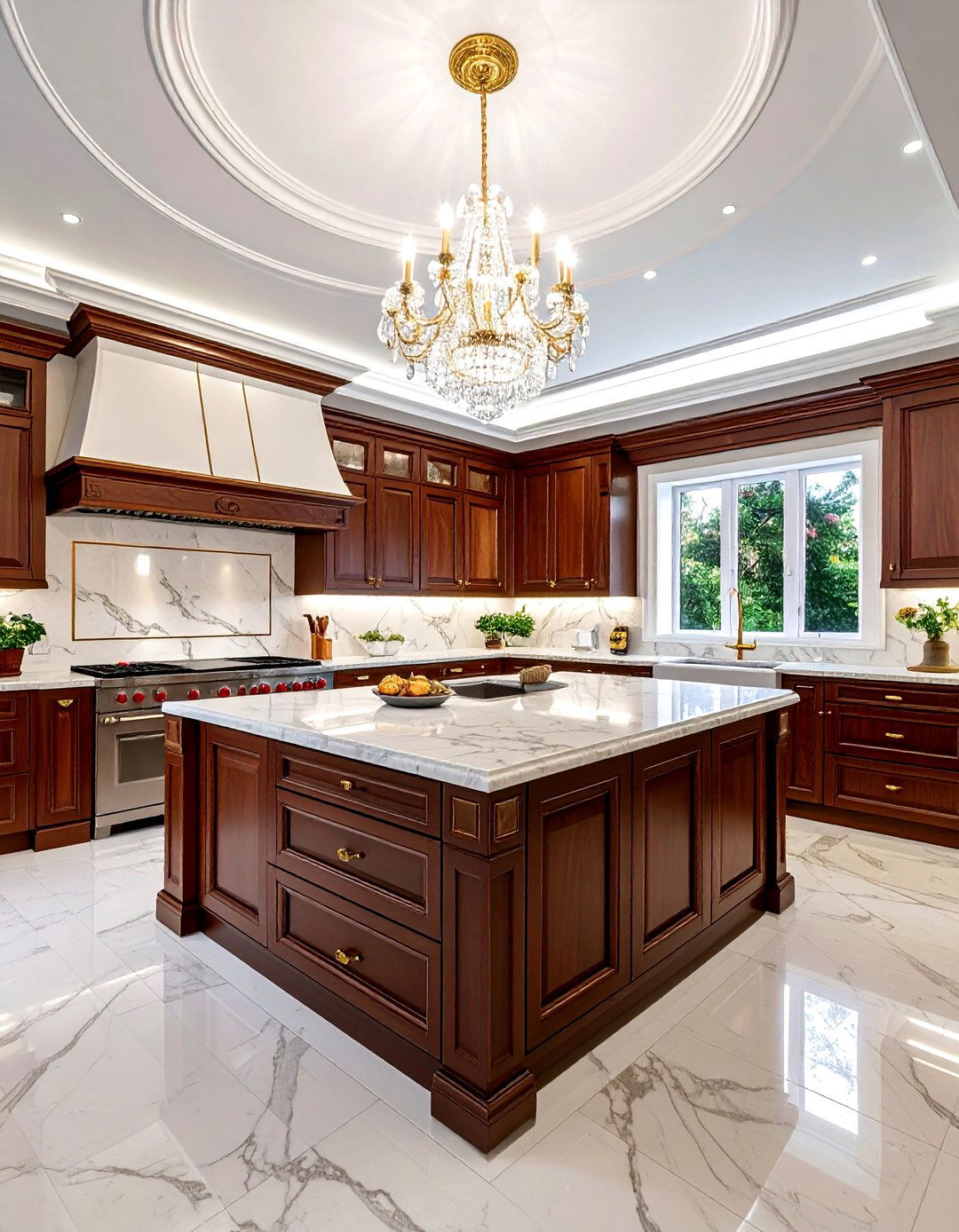 Traditional crown molding - 30 kitchen crown molding ideas