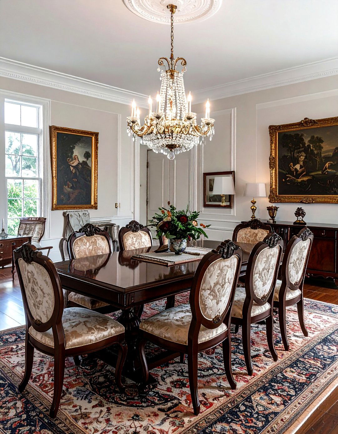 Traditional dining room - 30 cozy dining room settings
