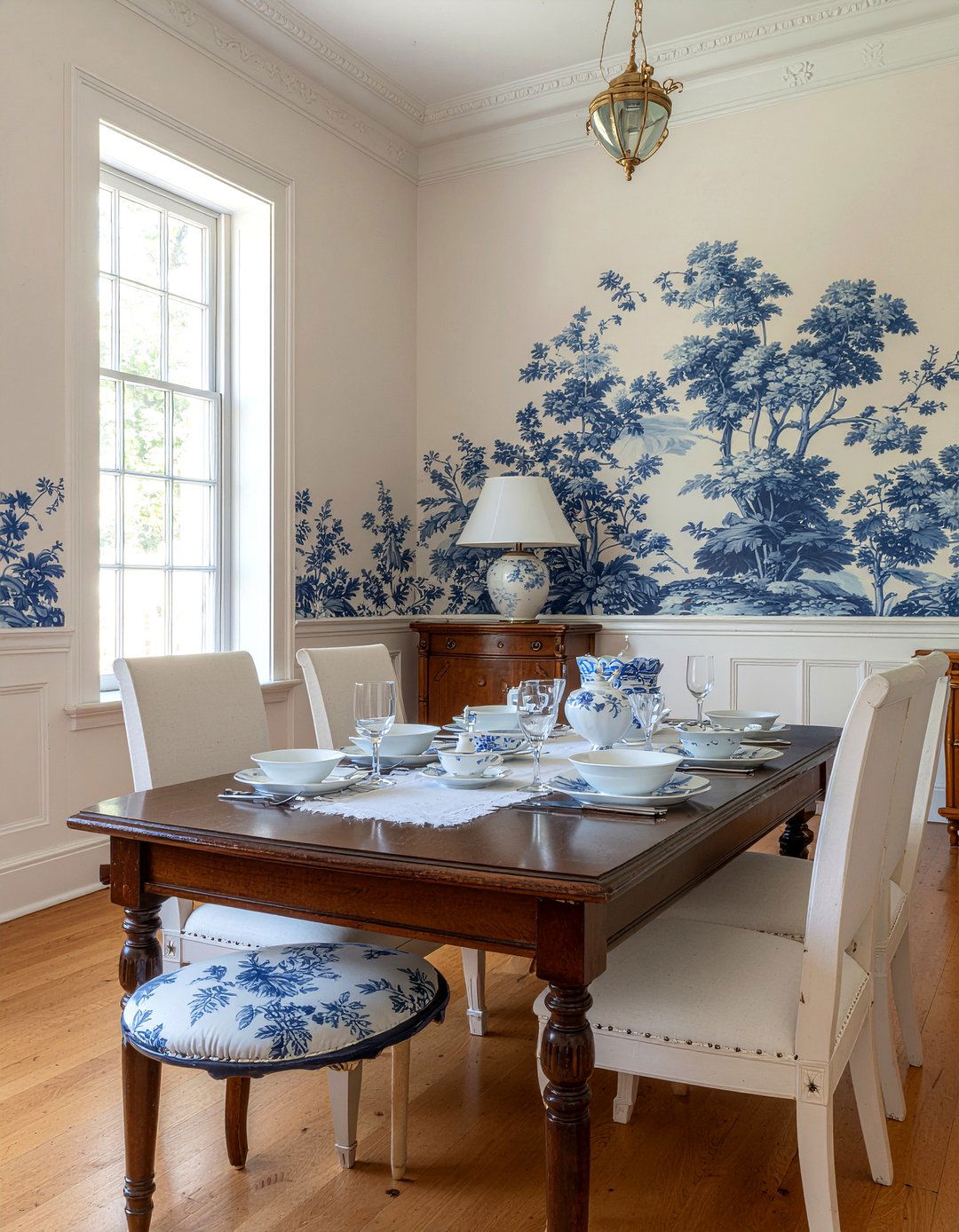 Traditional dining room wallpaper - 30 dining room wallpaper ideas