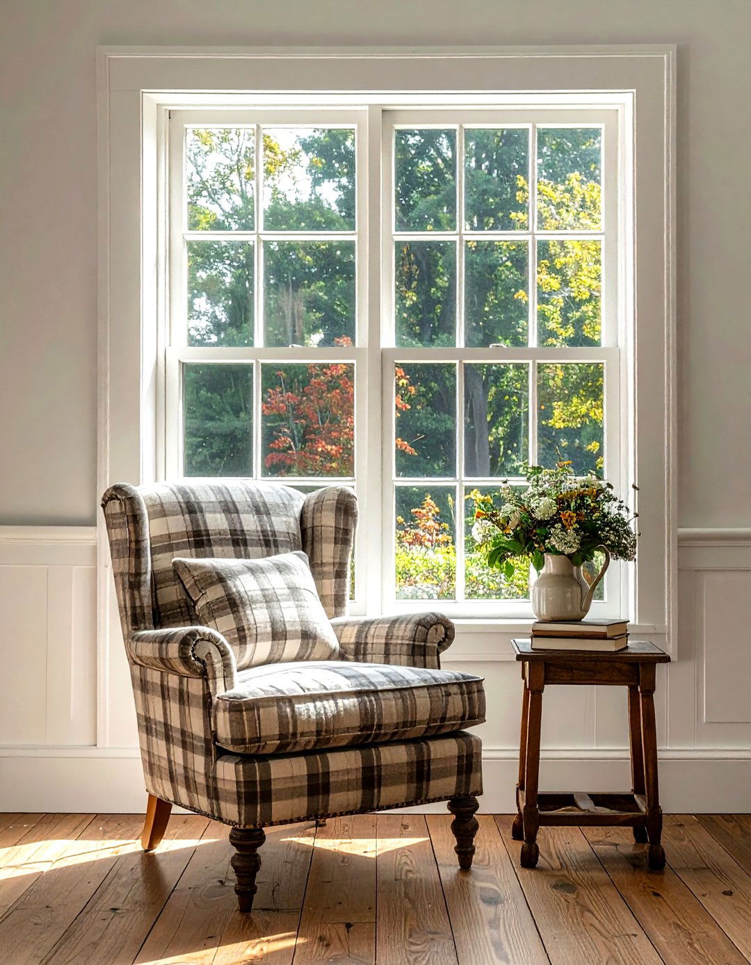 Traditional double hung window - 30 living room window design ideas