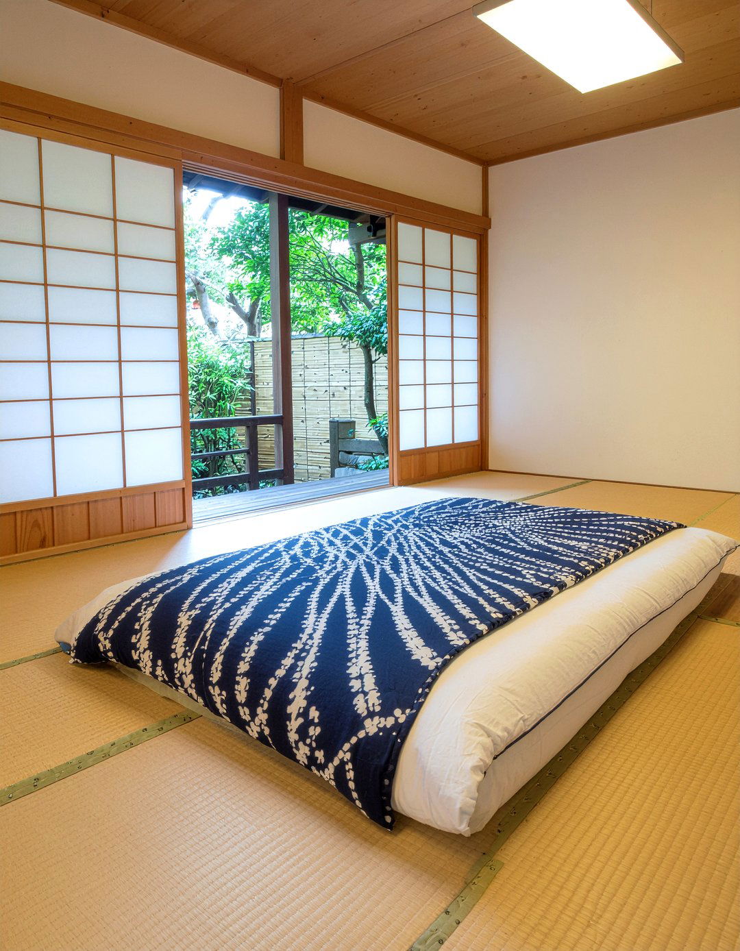 Traditional floor futon - 30 Japanese bedroom ideas