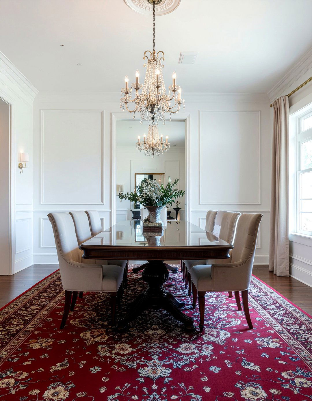 Traditional formal dining room - 30 large dining room ideas