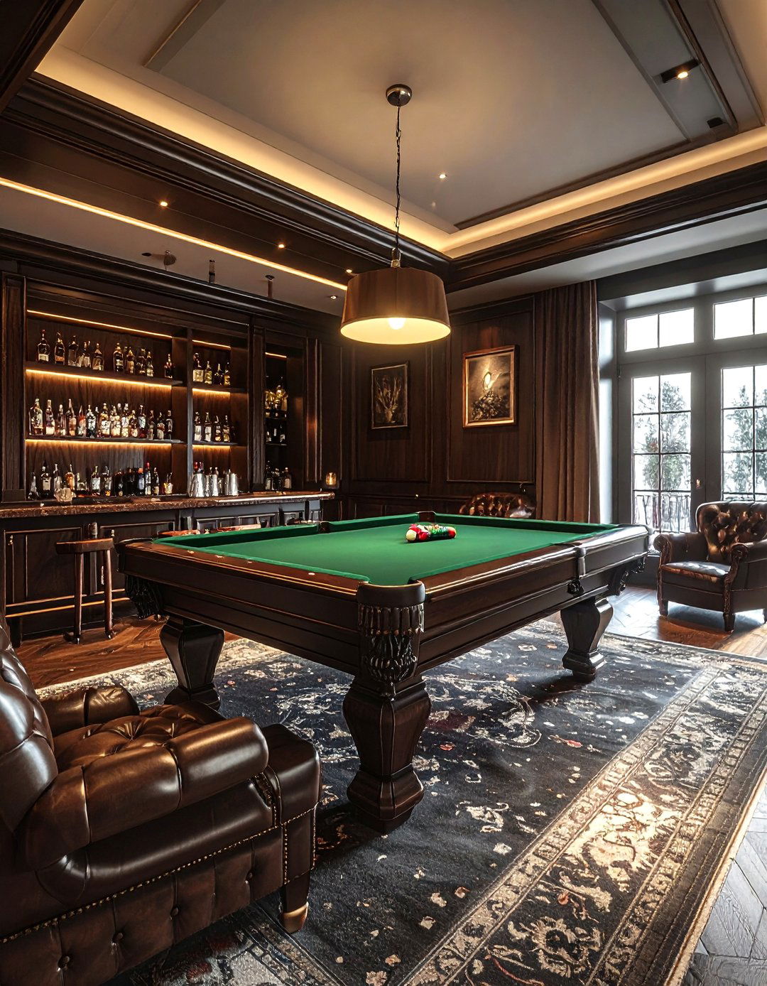 Traditional game room - 30 traditional decor ideas