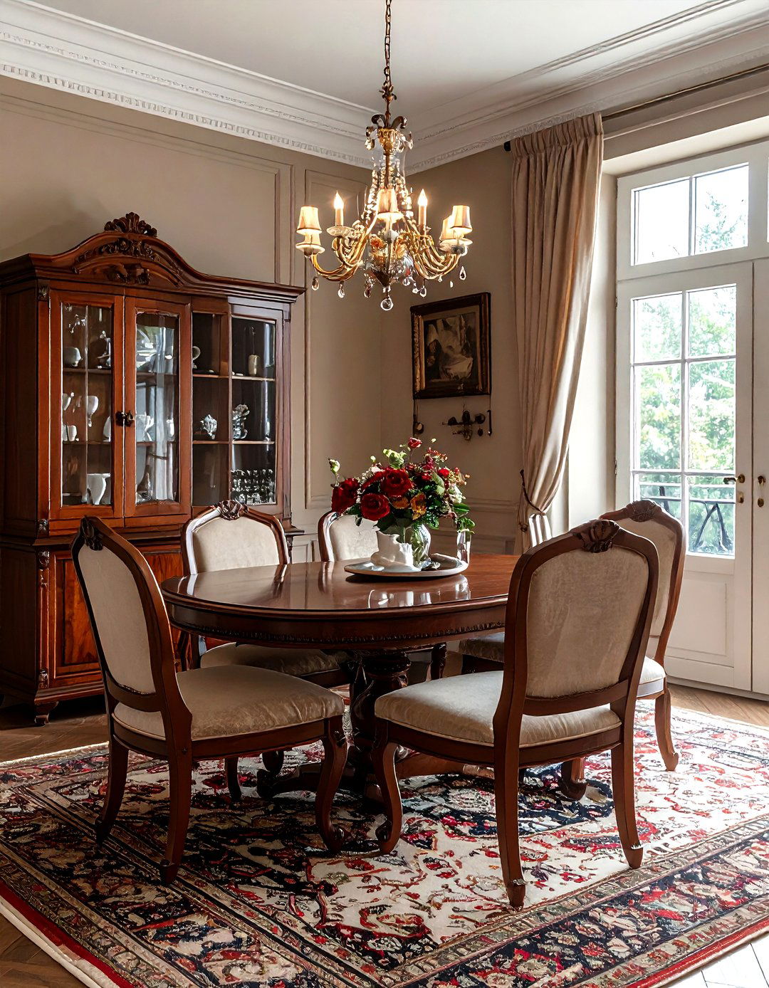 Traditional greige dining room - 30 greige dining room ideas