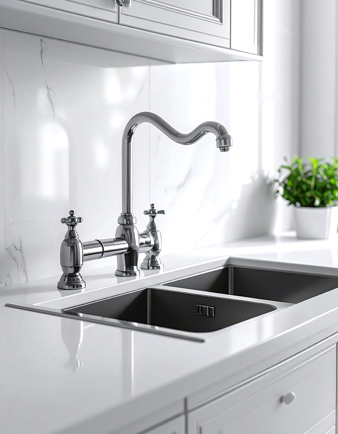 Traditional kitchen faucet - 30 Brizo kitchen ideas