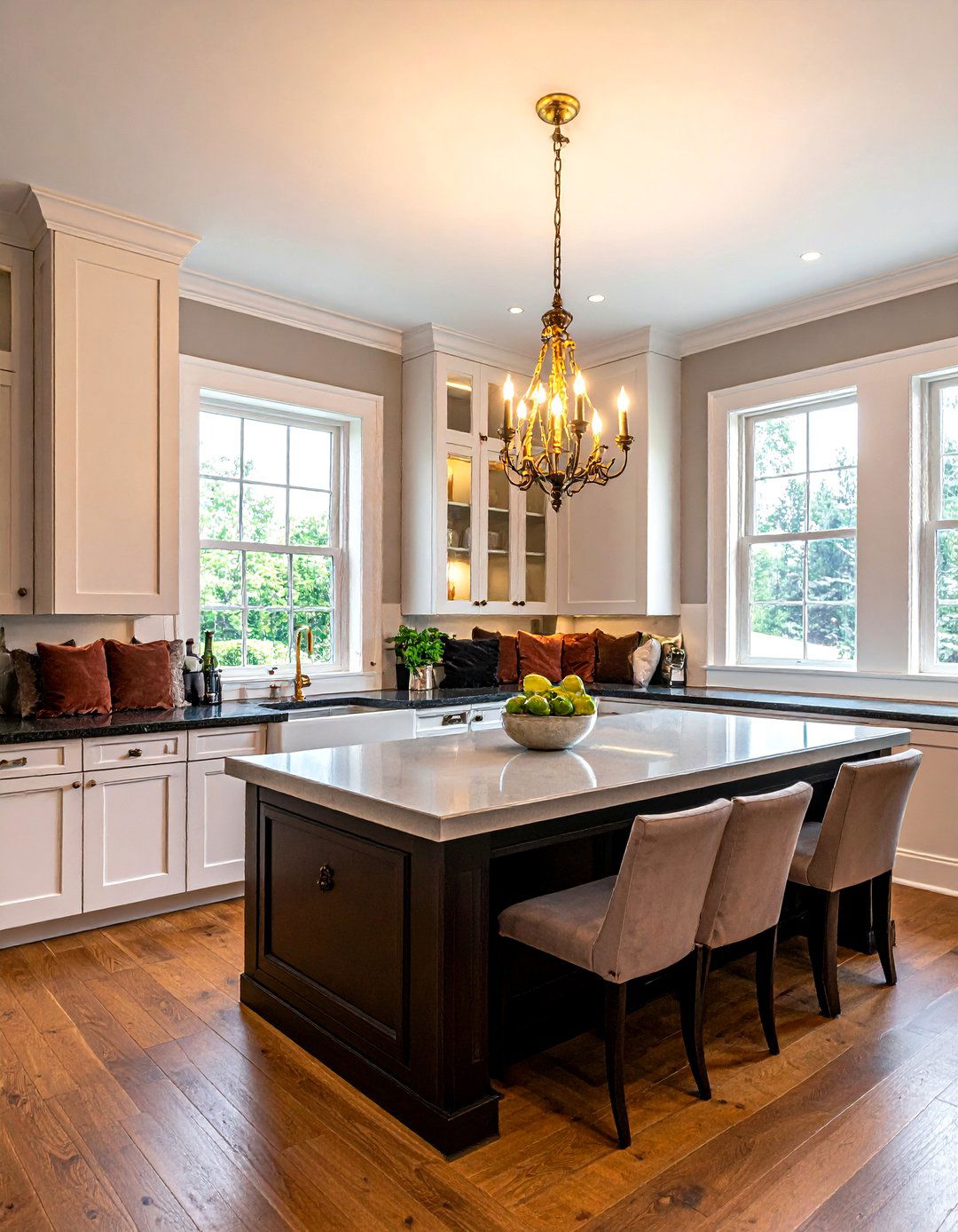 Traditional kitchen window nook - 30 window seat kitchen ideas