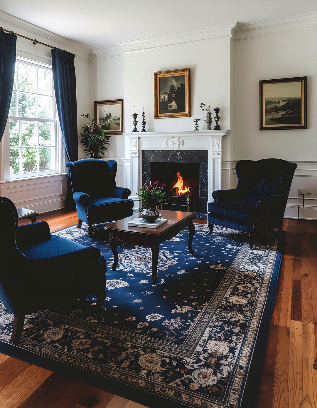 Traditional living room - 30 model home living room ideas