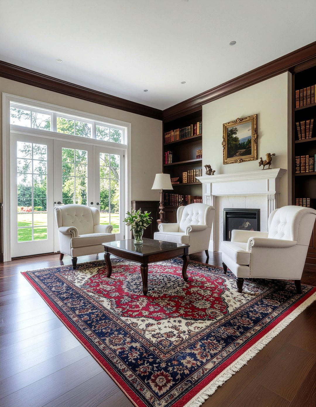 Traditional living room - 30 off-white living room ideas