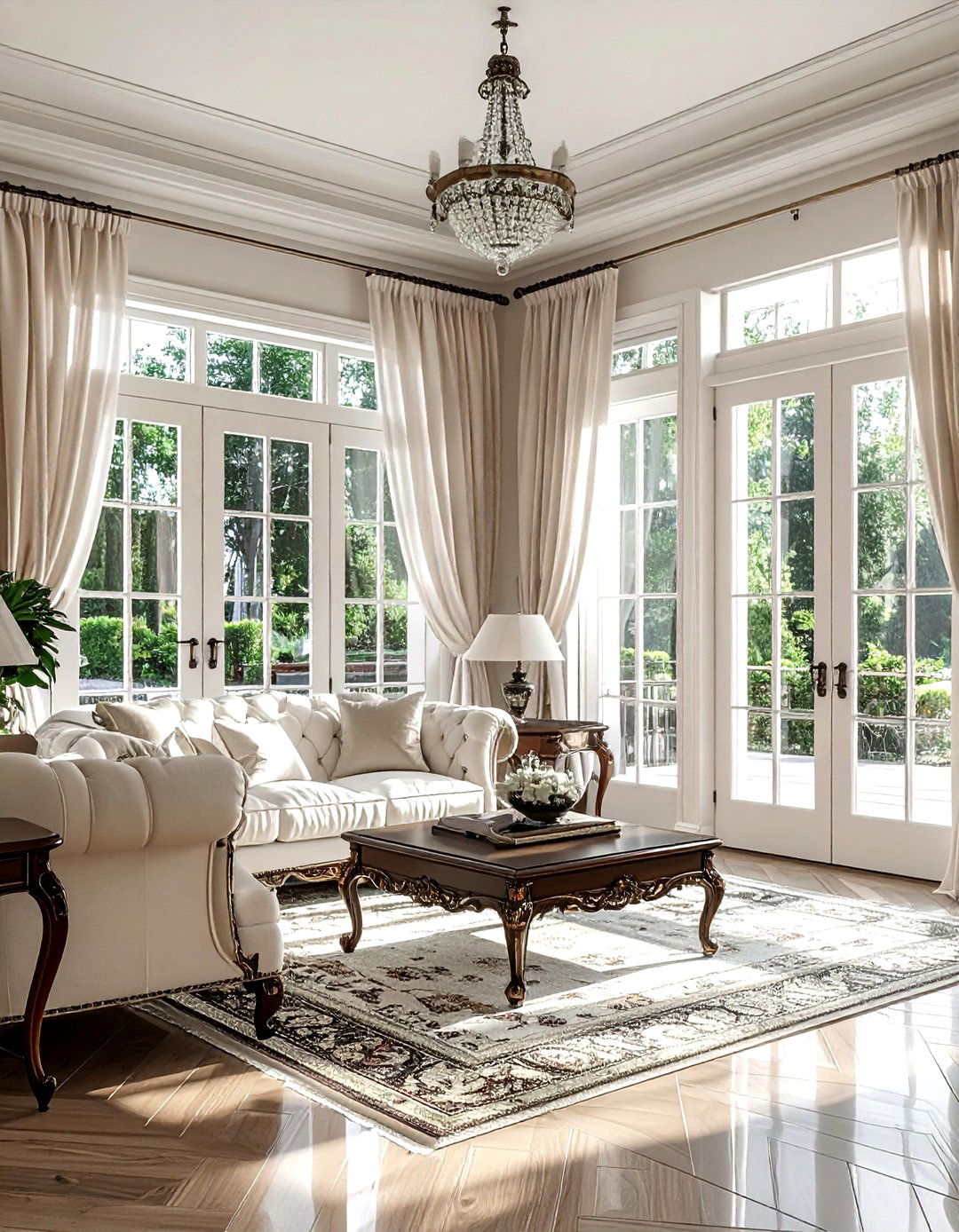 Traditional patio doors - 30 living room with patio doors