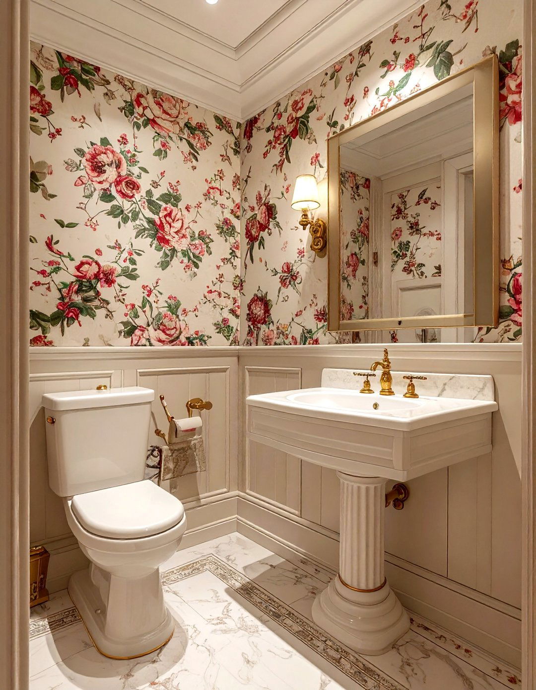 Traditional powder room - 30 traditional decor ideas