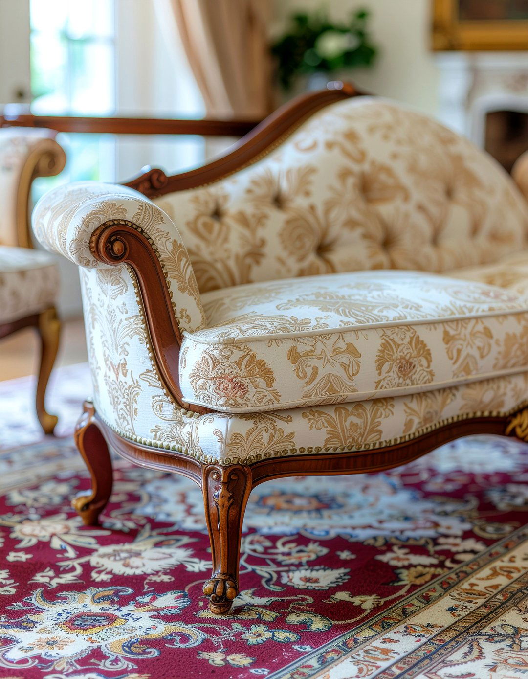 Traditional settee - 30 living room settee ideas