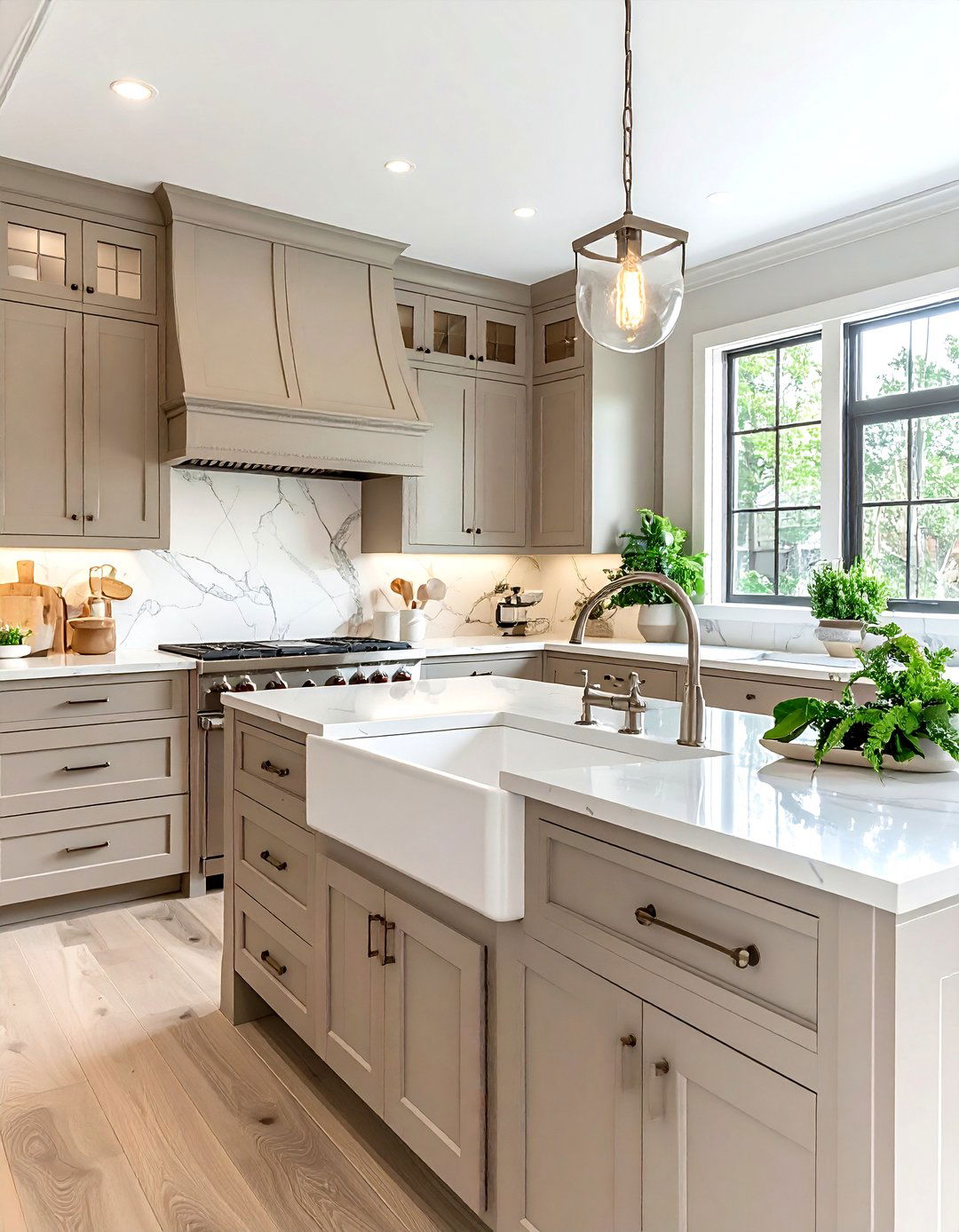 Traditional shaker cabinet kitchen - 30 polished kitchen ideas