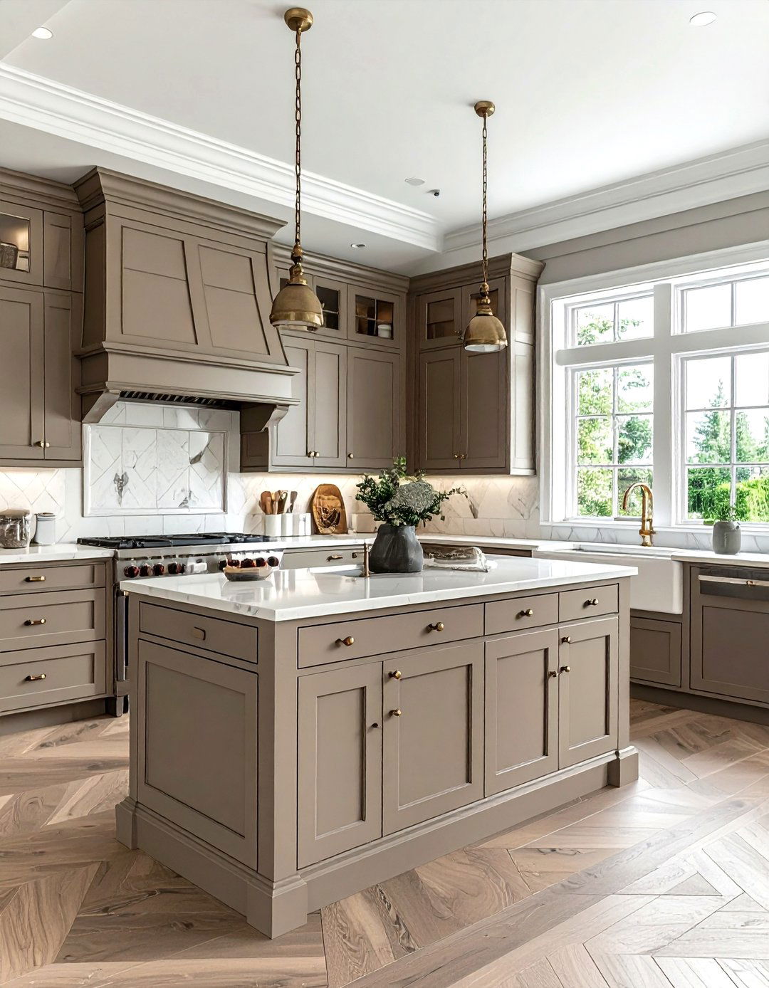 Traditional taupe kitchen - 30 taupe kitchen ideas
