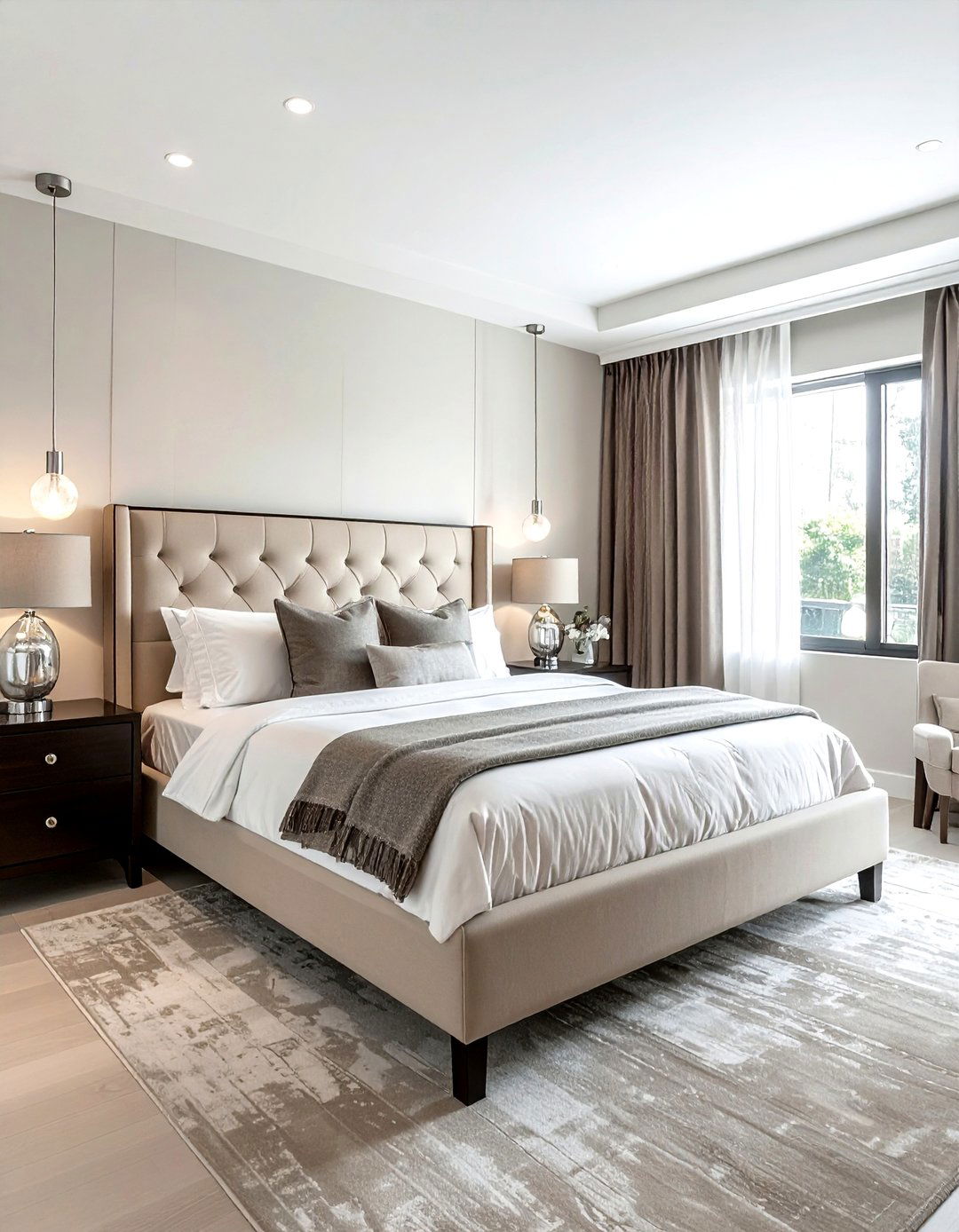 Transitional Bedroom - 30 cozy bedroom settings