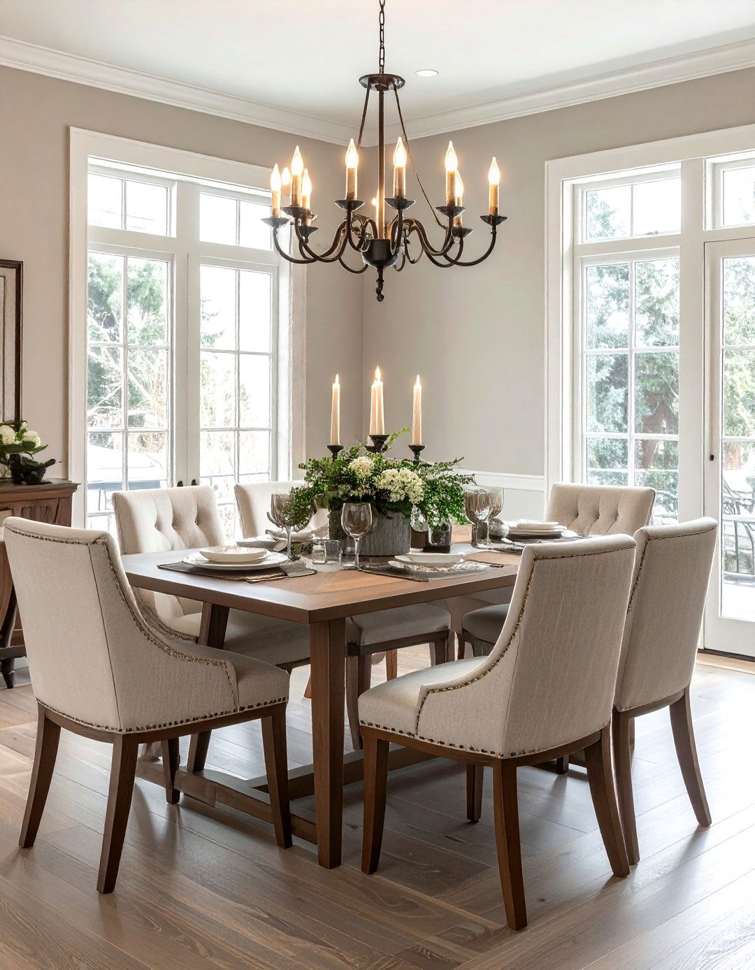 Transitional Candelabra - 30 dining room lighting design