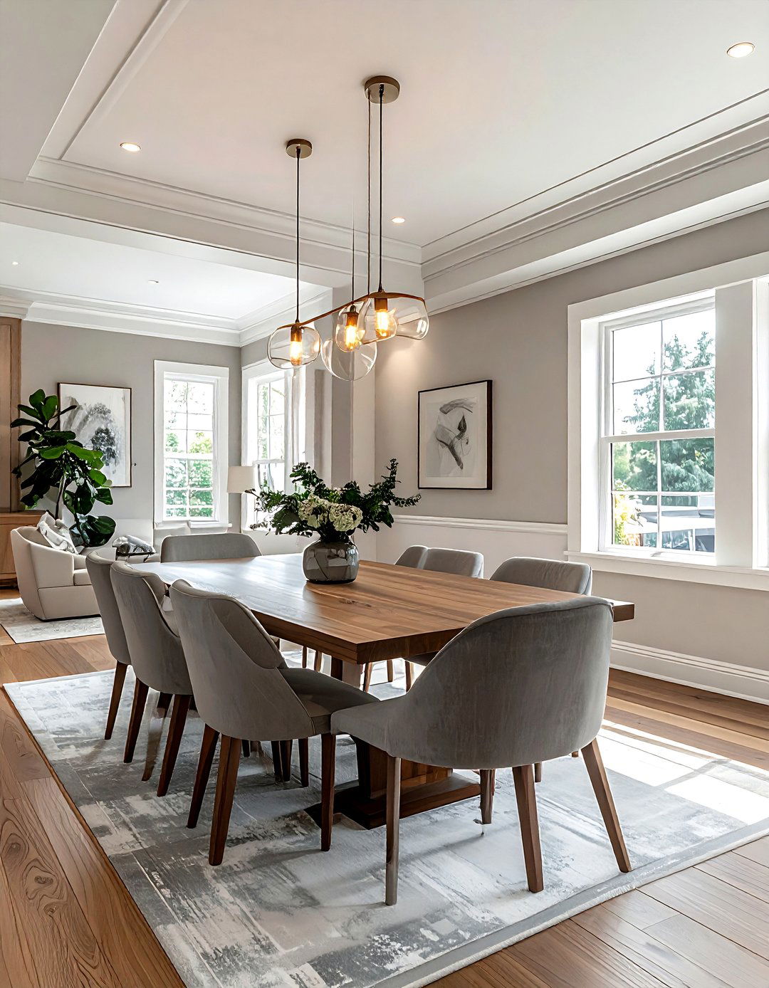 Transitional Dining Room - 30 designer dining room ideas