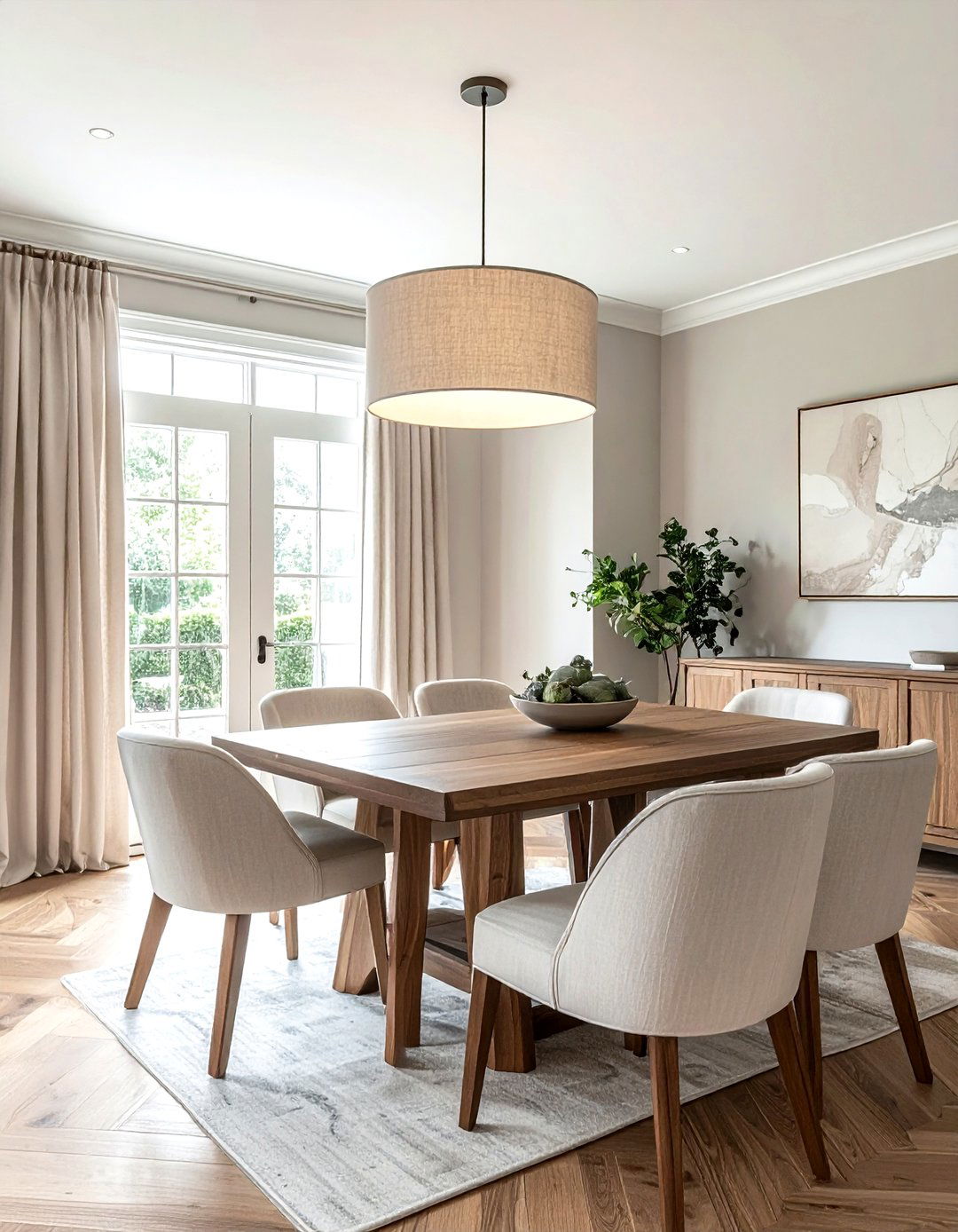 Transitional Dining Room - 30 dining room decor ideas