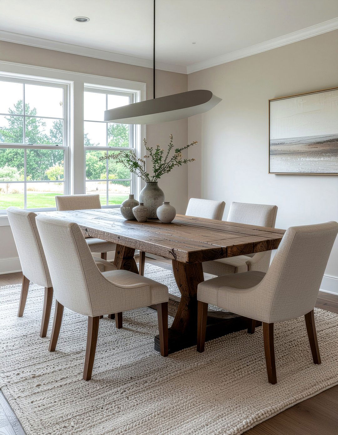 Transitional Dining Room - 30 dining room inspiration ideas