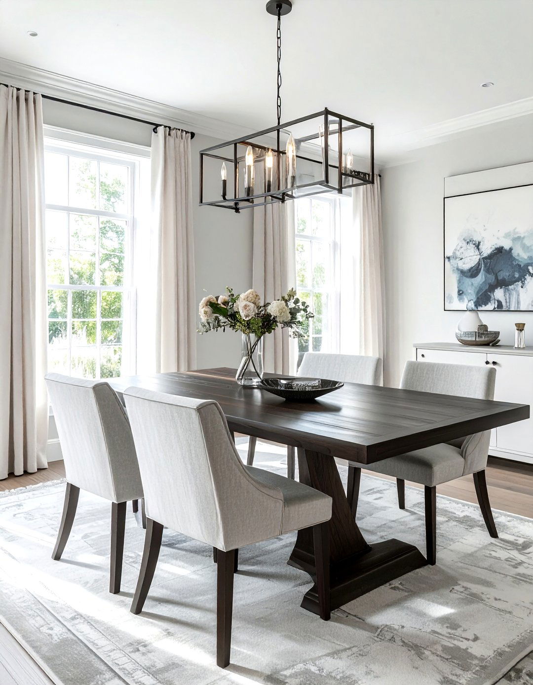 Transitional Dining Room - 30 American dining room ideas