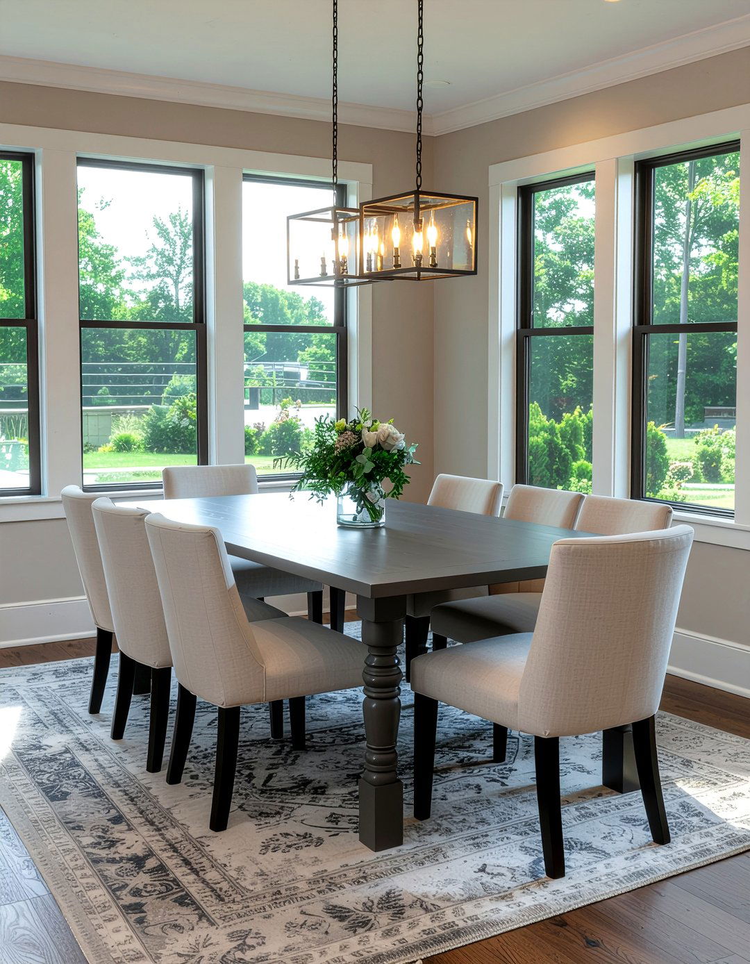 Transitional Dining Room - 30 dining room niche ideas