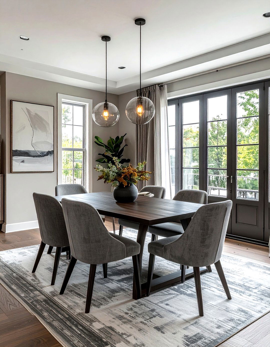 Transitional Dining Room - 30 dining room renovation ideas