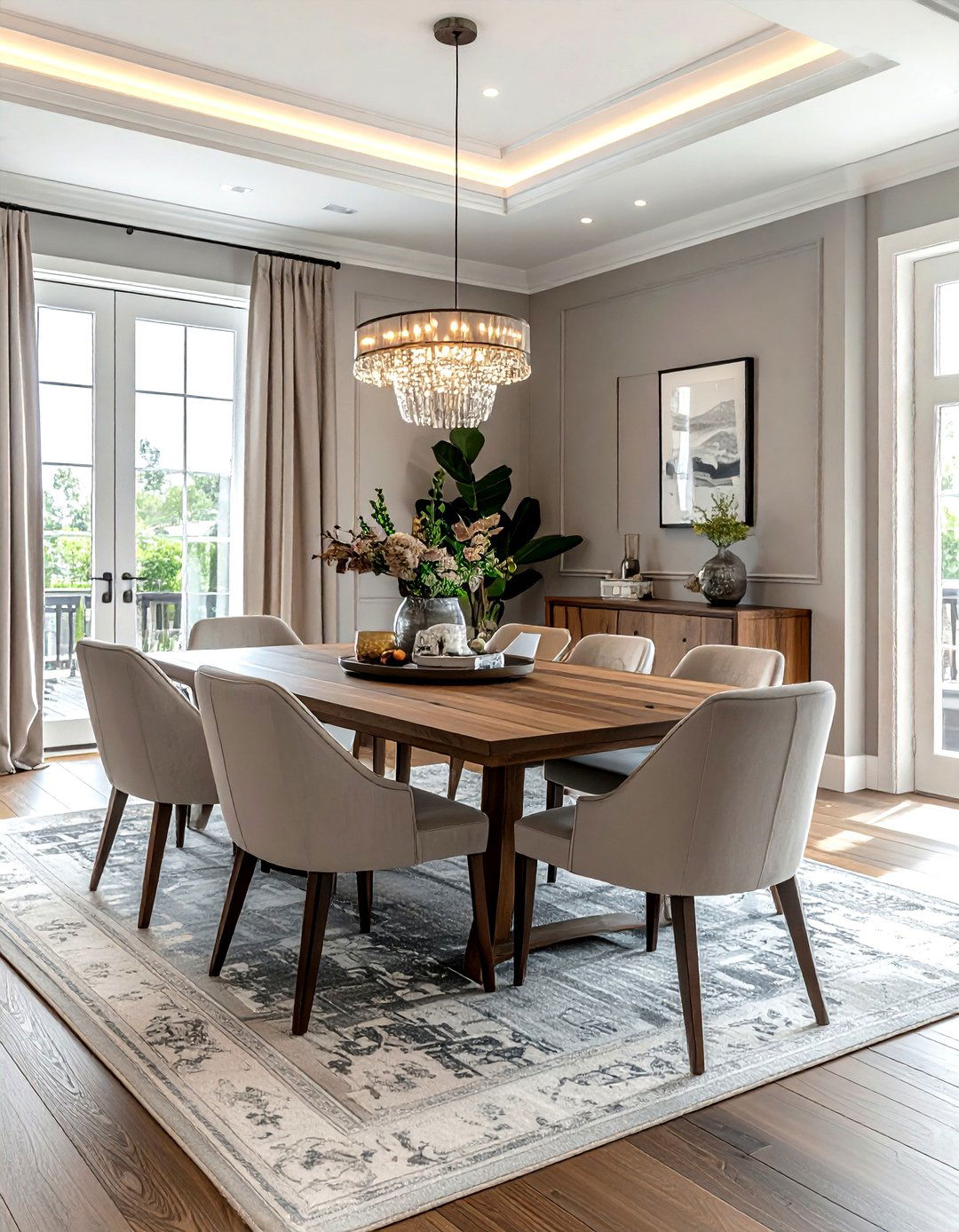 Transitional Dining Room - 30 feature dining room ideas