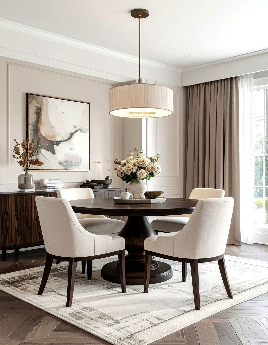 Transitional Dining Room - 30 gorgeous dining room ideas