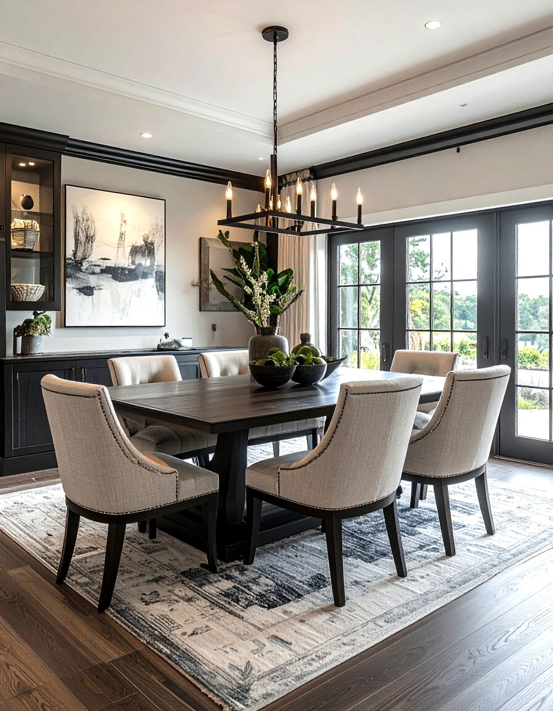 Transitional Dining Room - 30 Hamptons dining room ideas
