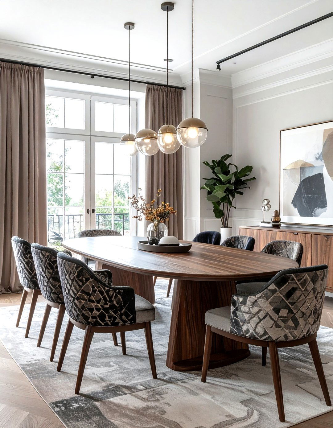 Transitional Dining Room - 30 highlight dining room ideas