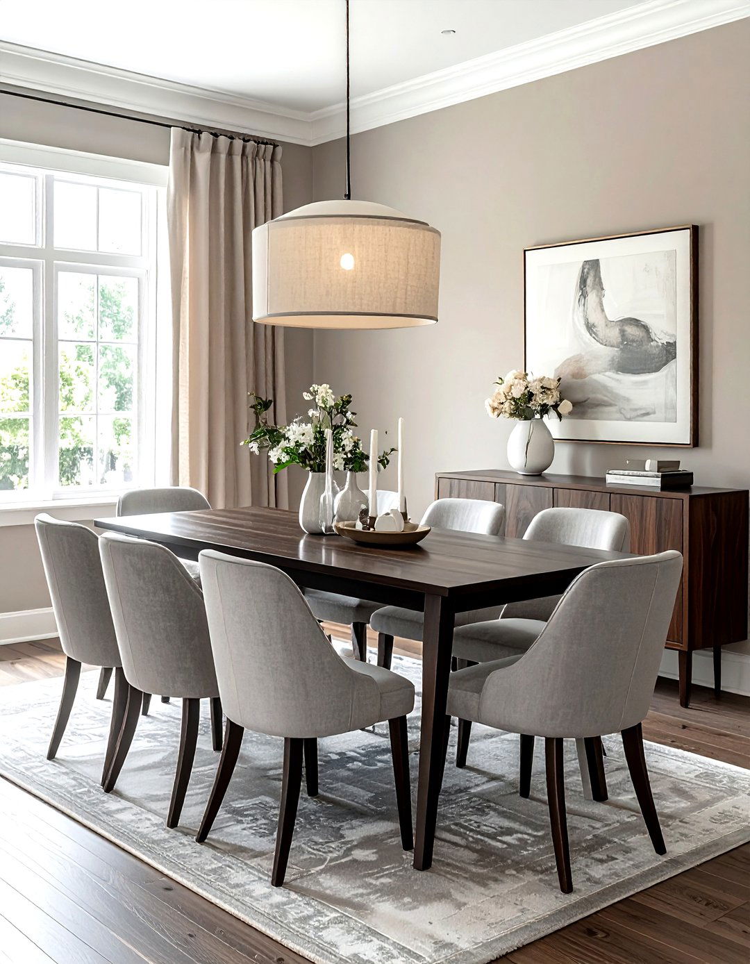 Transitional Dining Room - 30 jaw-dropping dining room ideas