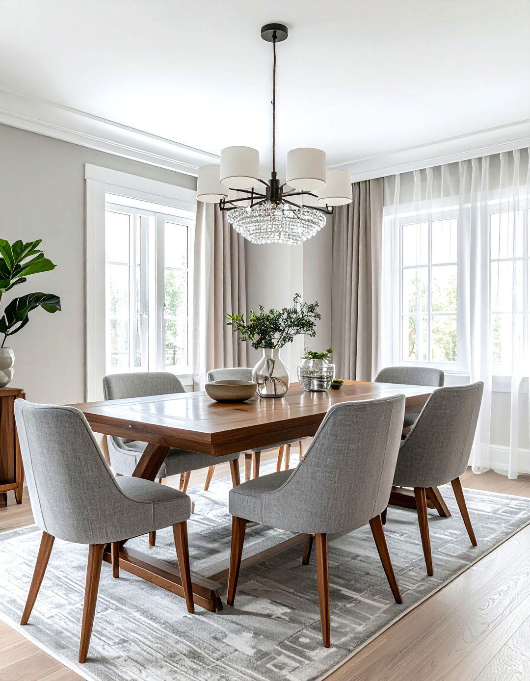Transitional Dining Room - 30 Nashville dining room ideas