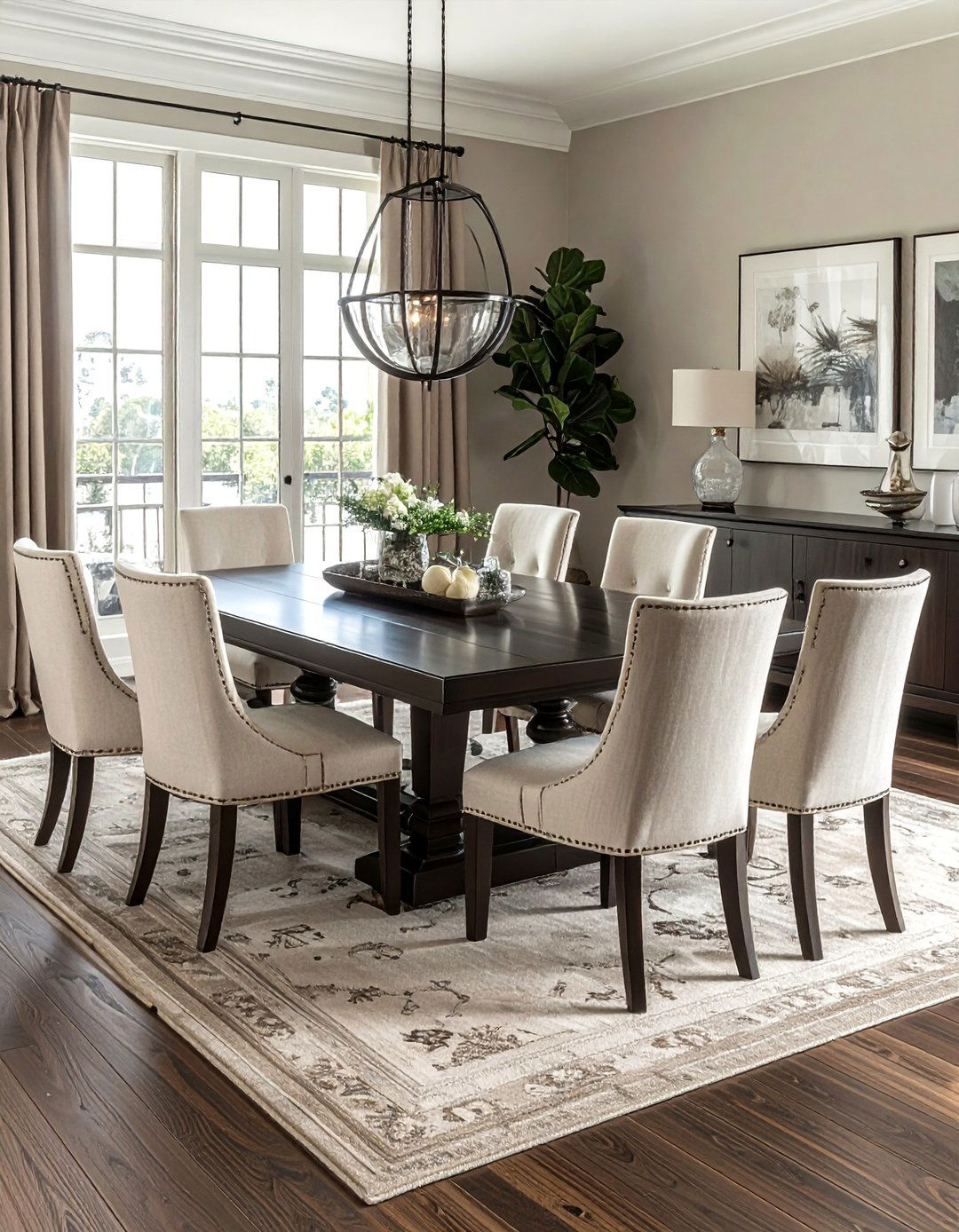 Transitional Dining Room Set - 30 dining room furniture ideas
