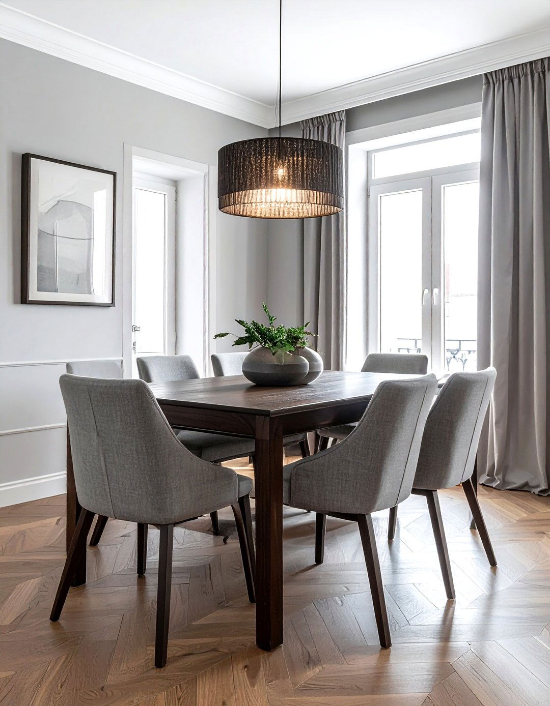 Transitional Dining Room - 30 achievable dining room ideas