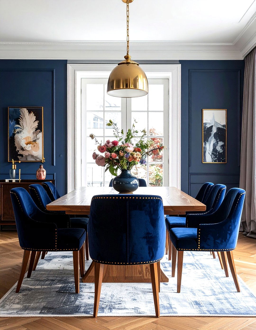 Transitional Dining Style - 30 townhouse dining room ideas