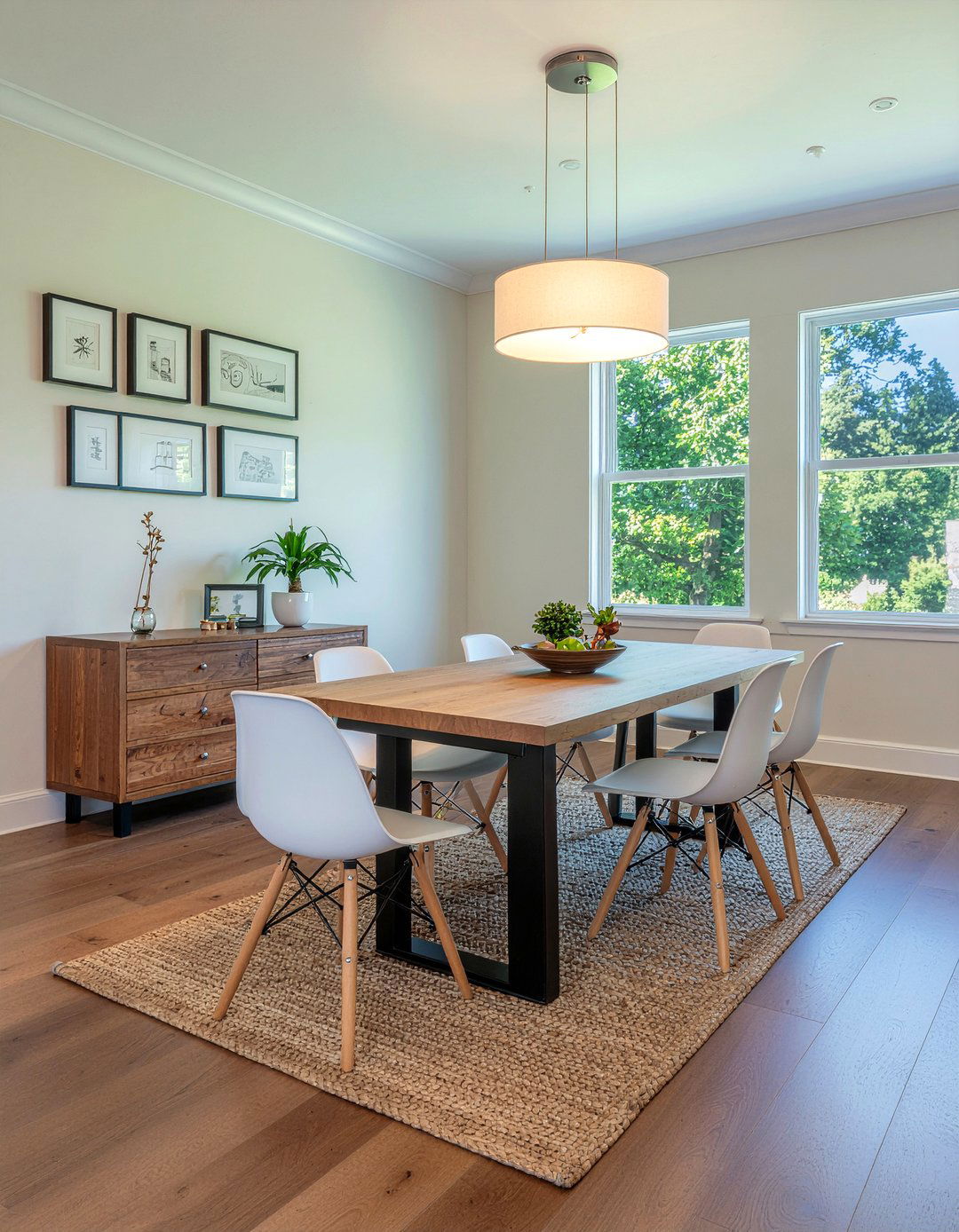 Transitional Dining - 30 eye-catching dining room ideas