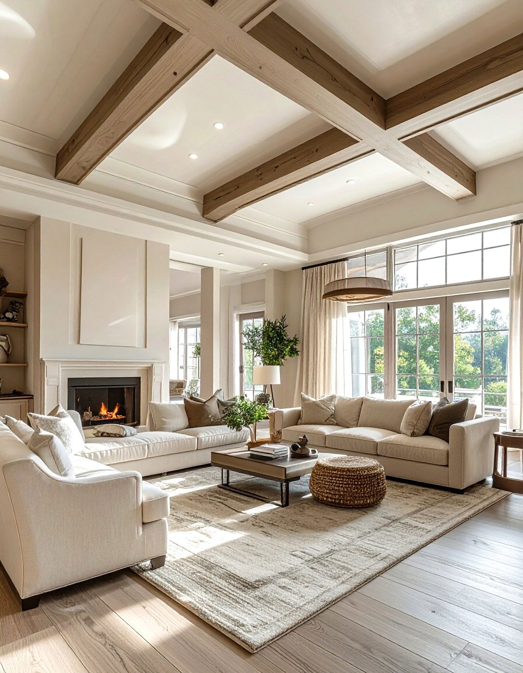 Transitional Groin Vault - 30 living room groin vault ideas