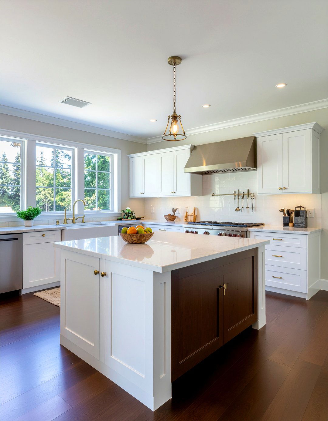 Transitional Kitchen Space - 30 kitchen layout ideas