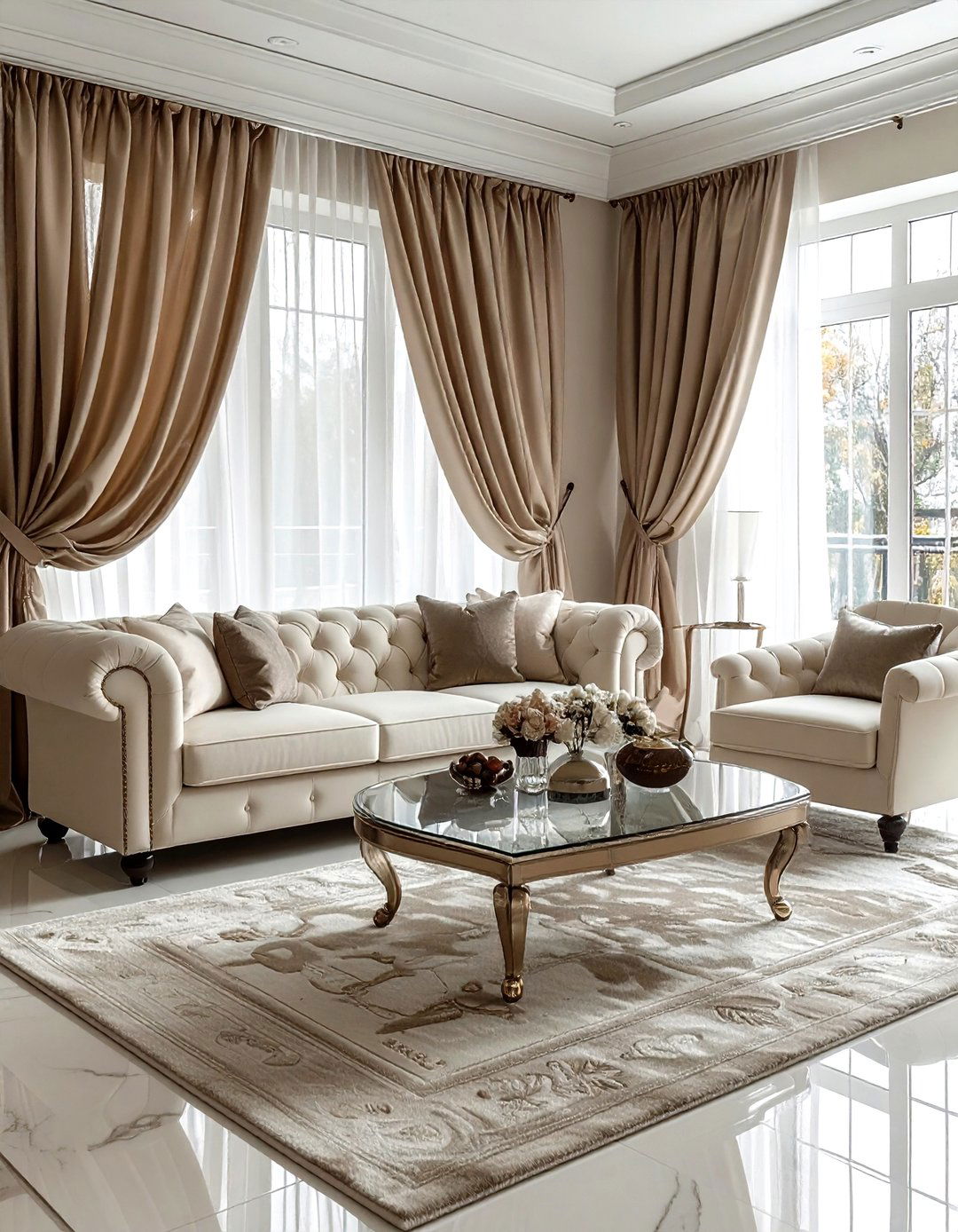 Transitional Living Room - 30 interior decorating ideas