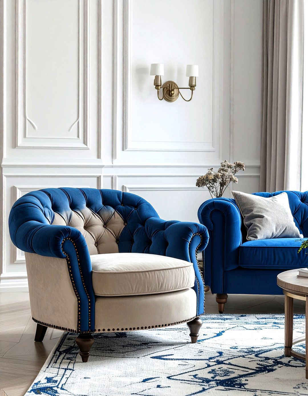 Transitional Living Room Chair - 30 living room barrel chair ideas