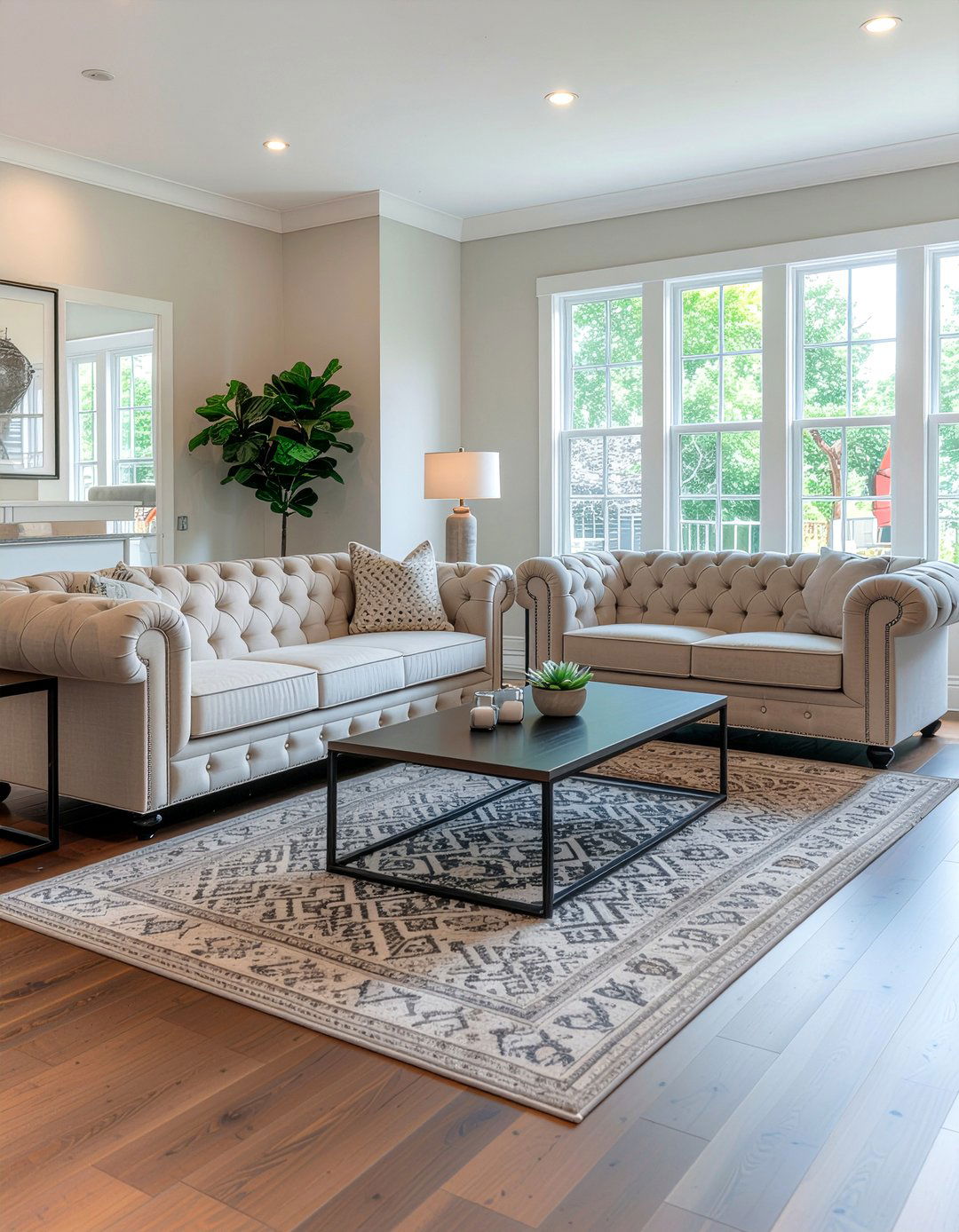 Transitional Neutral Living Room - 30 neutral living room ideas