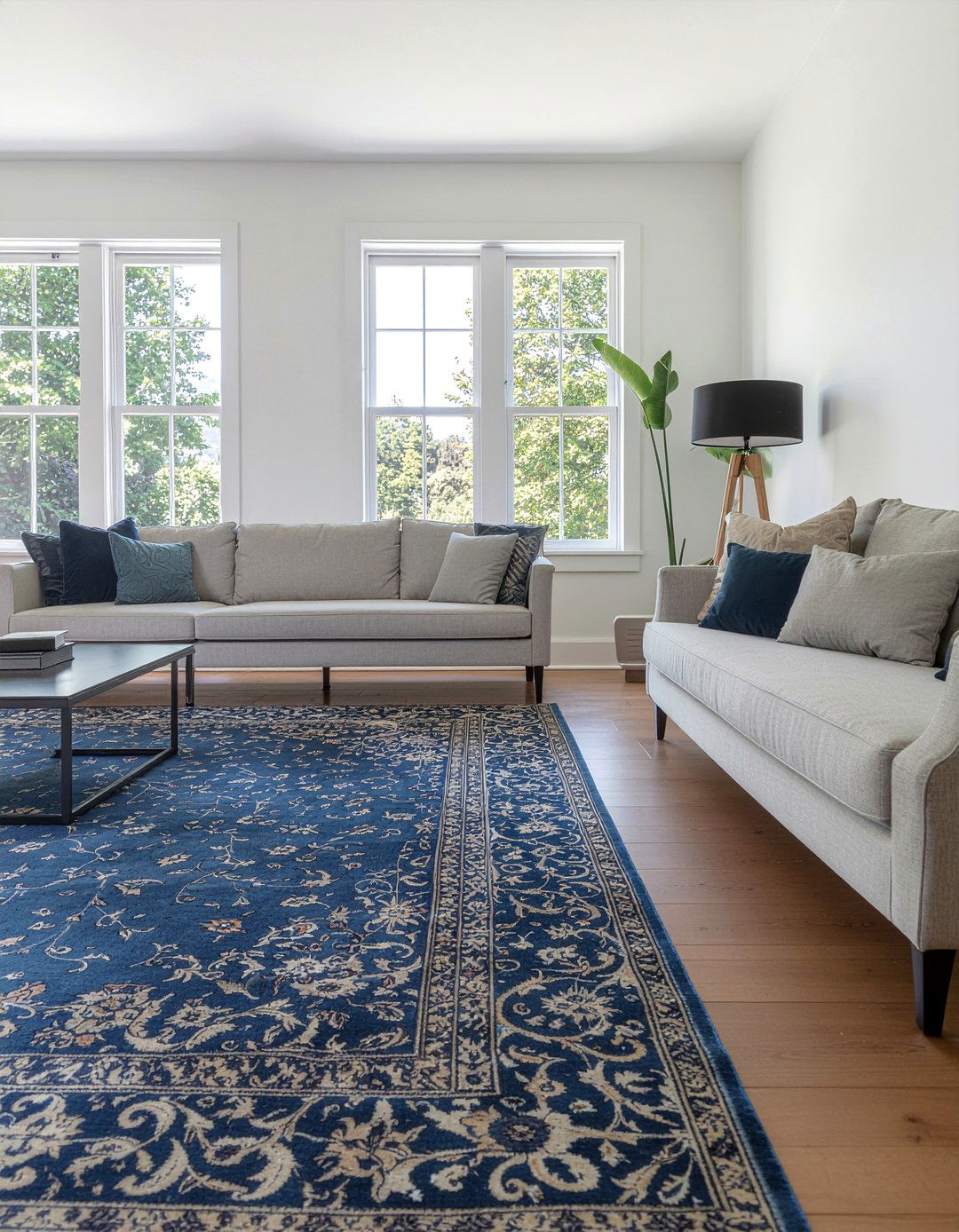 Transitional Persian Rug Living Room - 30 living room Persian rugs