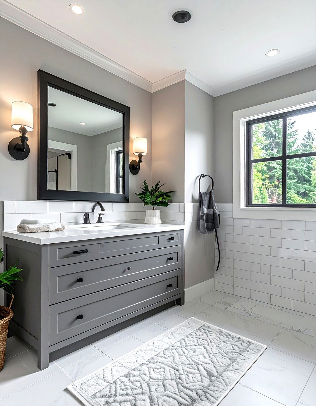 Transitional Style Bathroom - 30 Property Brothers bathroom ideas