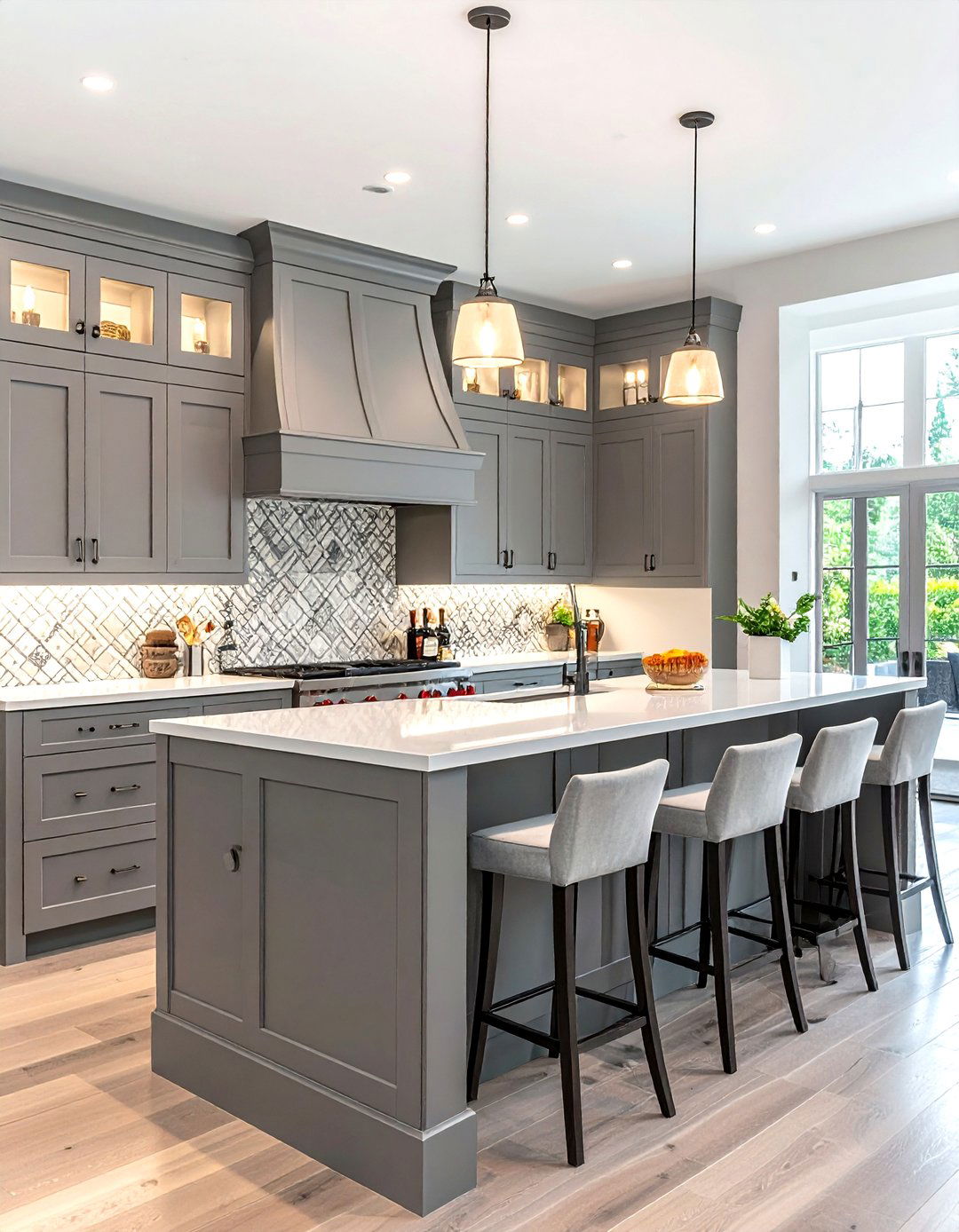 Transitional Style Beverage Center - 30 kitchen home bar ideas