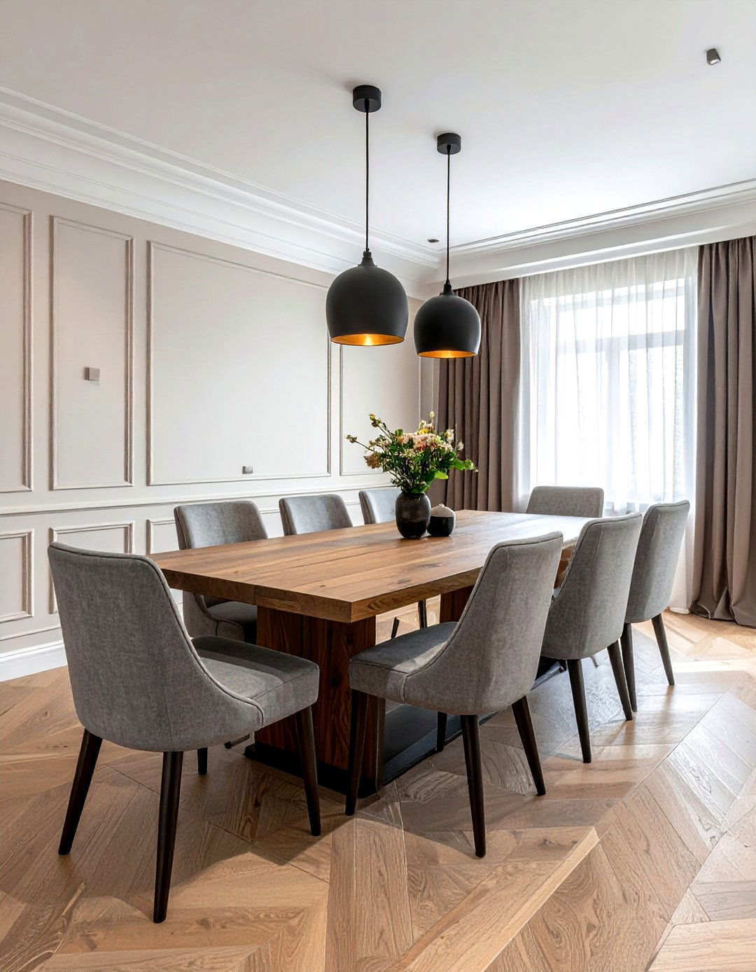 Transitional Style Dining Room - 30 refined dining room ideas