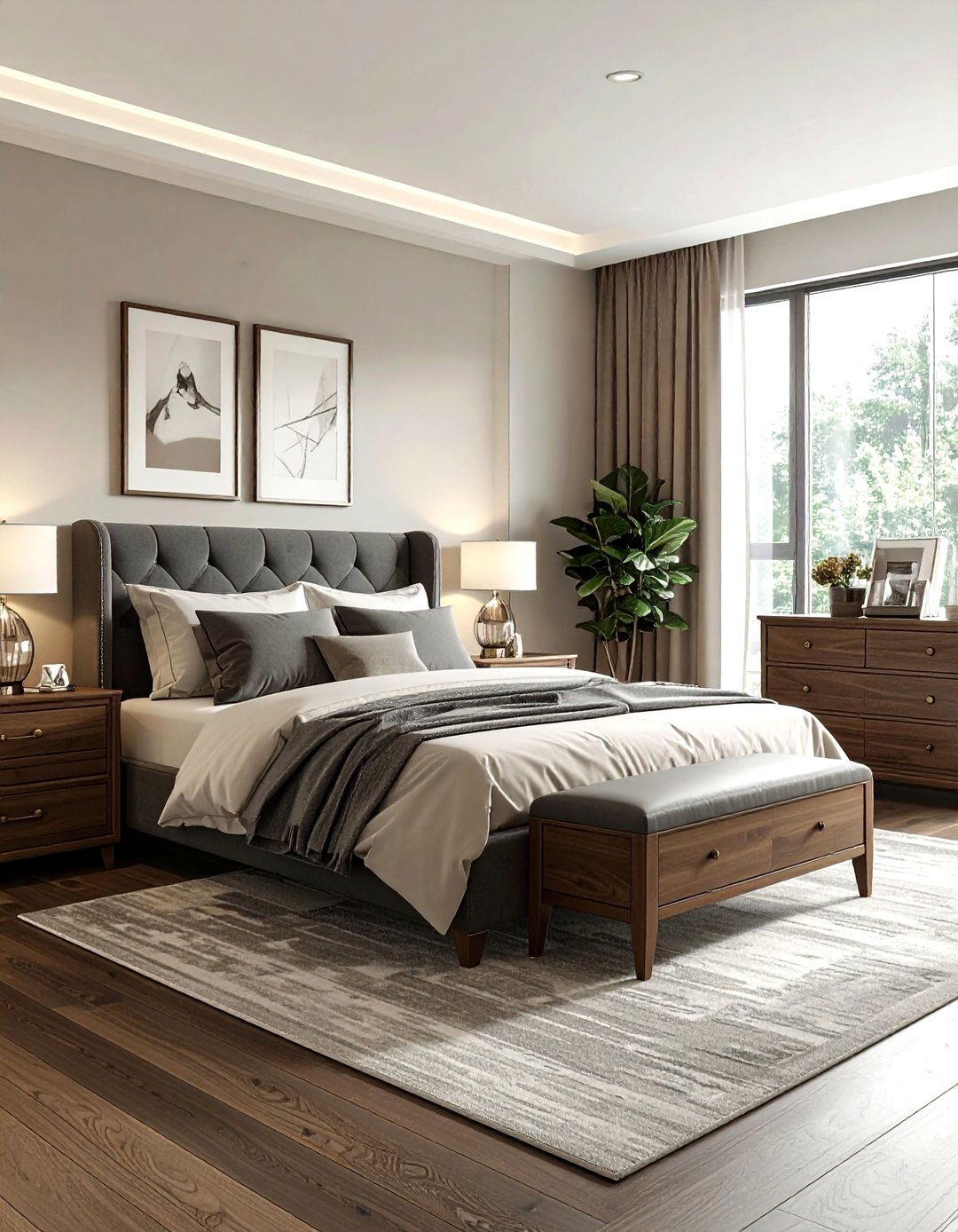 Transitional bedroom furniture - 30 bedroom furniture settings