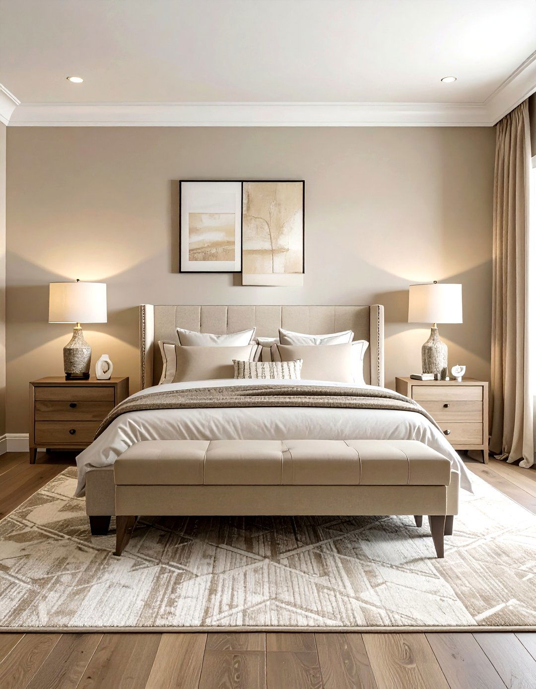 30 Farmhouse Beige Bedroom Ideas for a Timeless Look