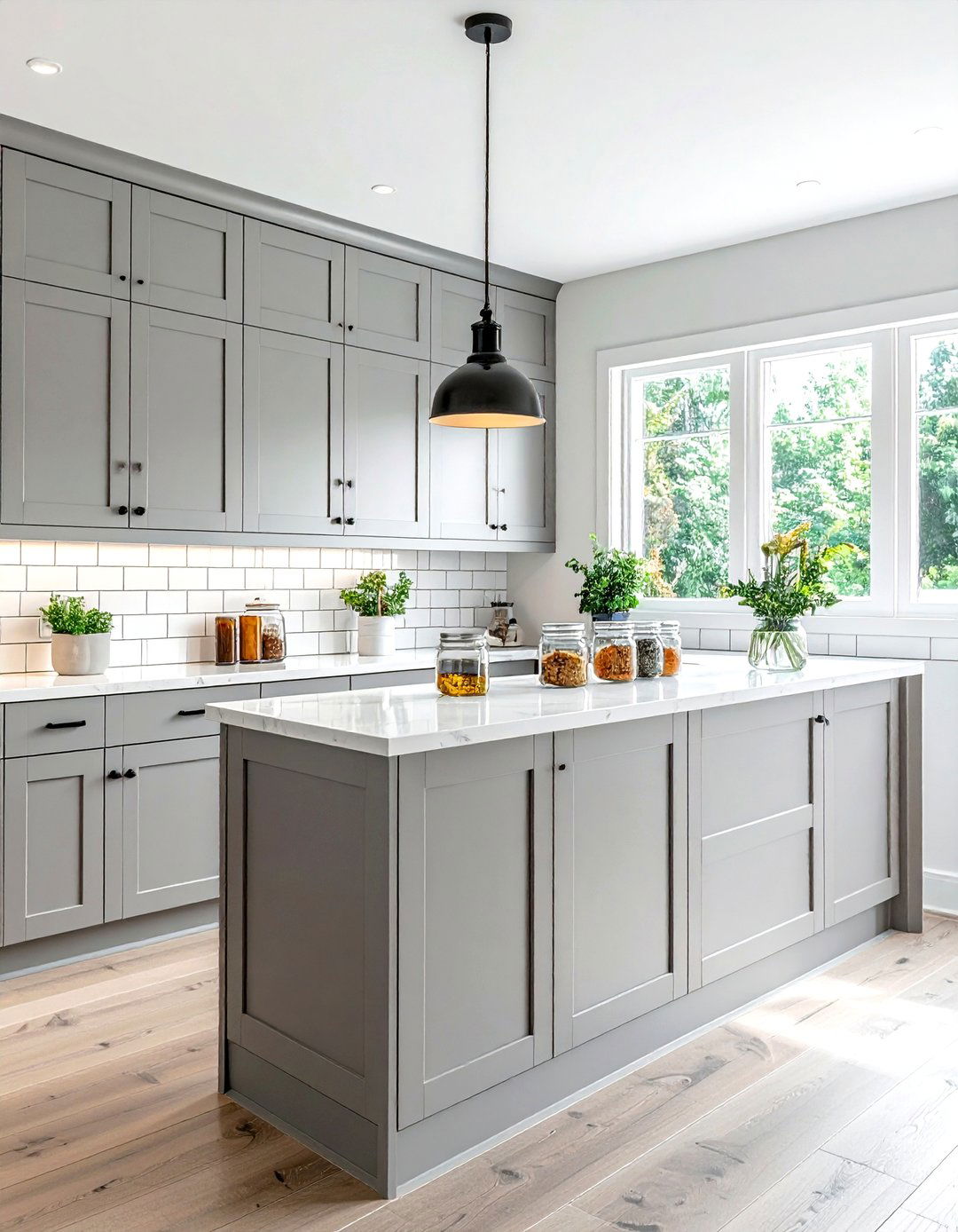 Transitional beverage nook - 30 kitchen dry bar ideas