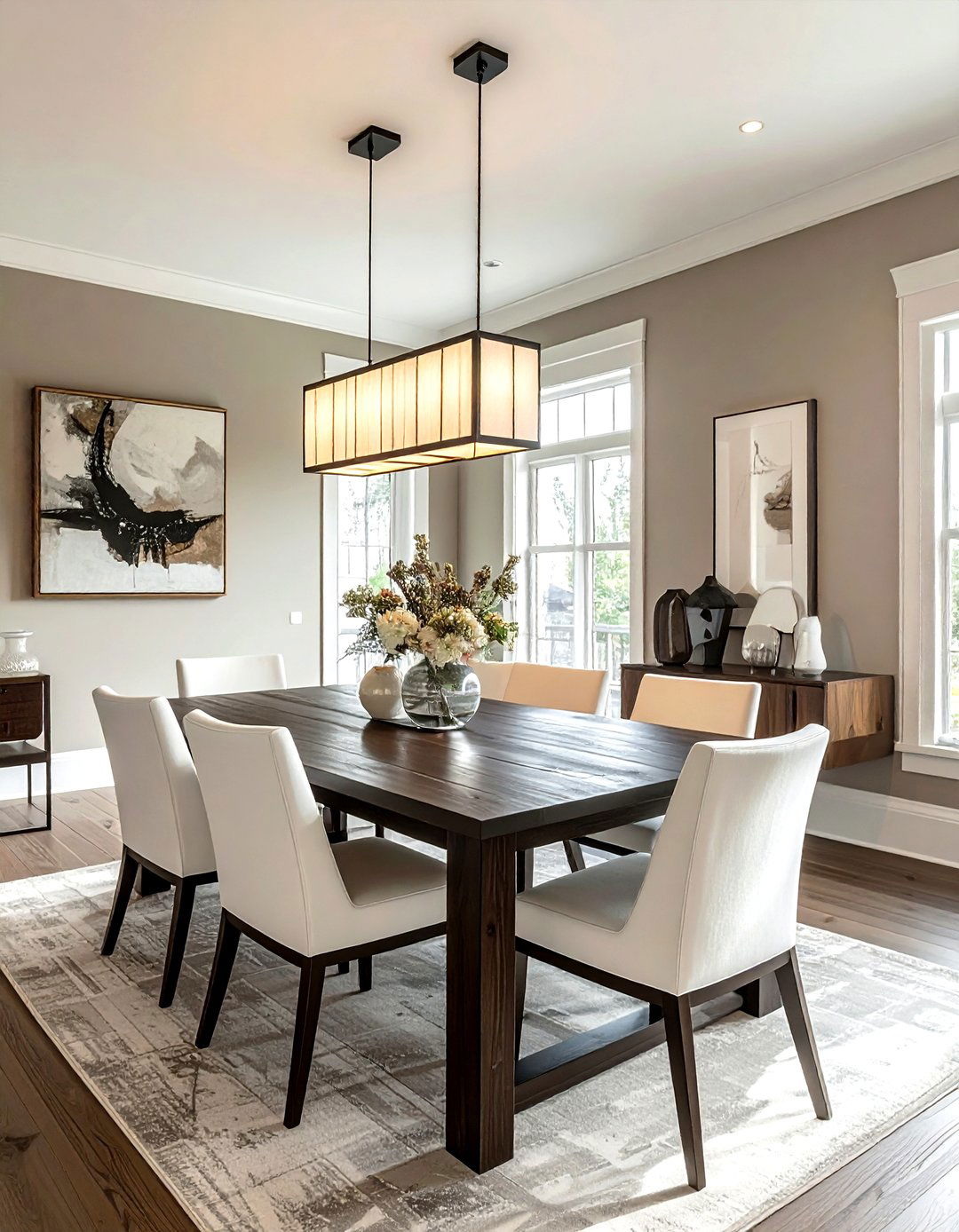 Transitional dining room - 30 luxurious dining room ideas