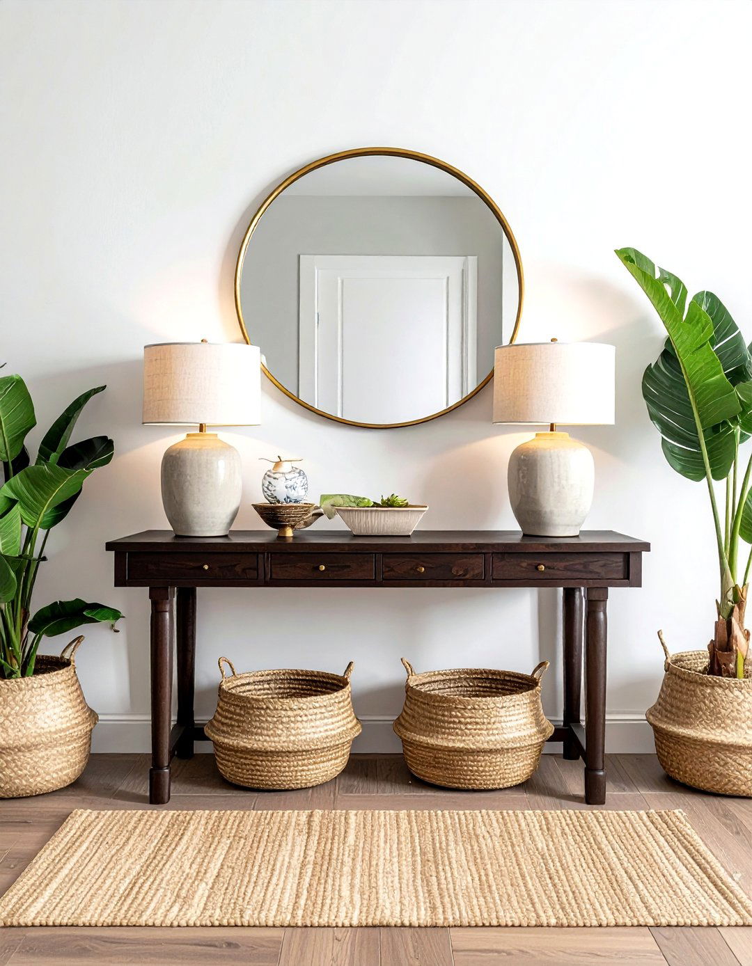 Transitional entryway - 30 McGee and Co decor ideas